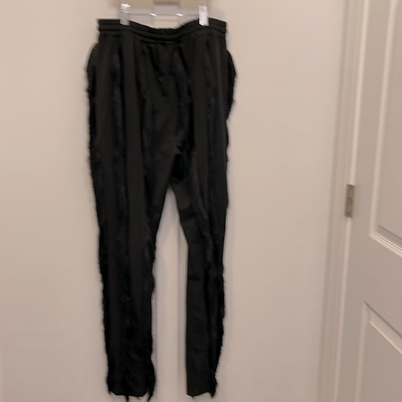 Fringe pants draw string size 2XL black NWOT - Picture 5 of 6